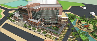 城市综合体设计模型 从精品构思到细致呈现的探索之旅